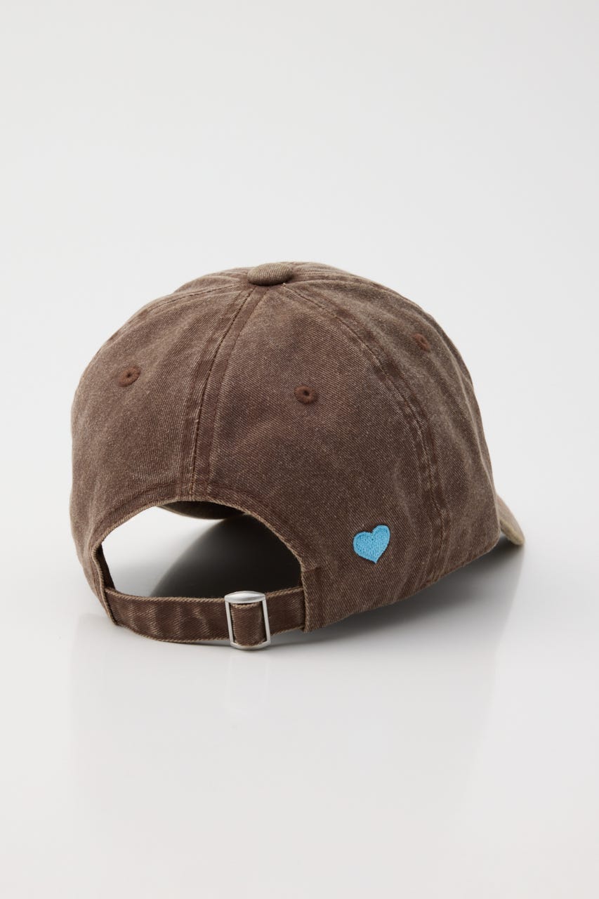MD (M&M) HEART 6PANEL CAP BRN FREE