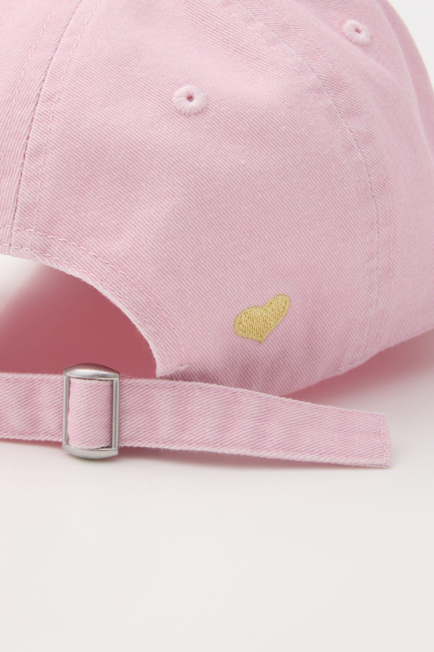 MD (M&M) HEART 6PANEL CAP PNK FREE