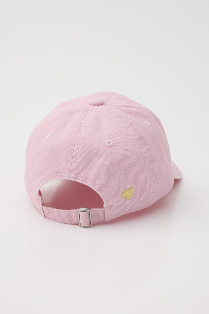 MD (M&M) HEART 6PANEL CAP PNK FREE