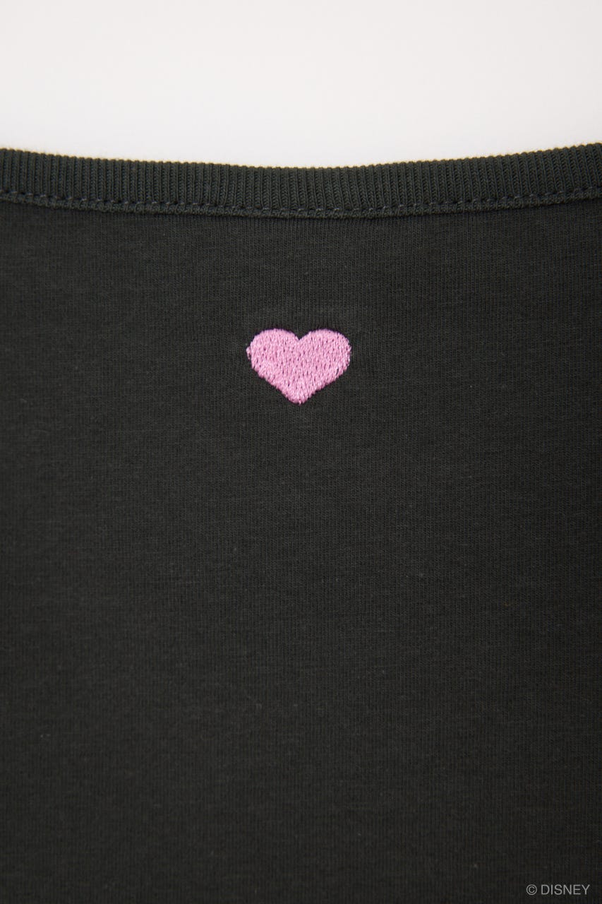 MD (M&M) HEART CAMISOLE BLK FREE