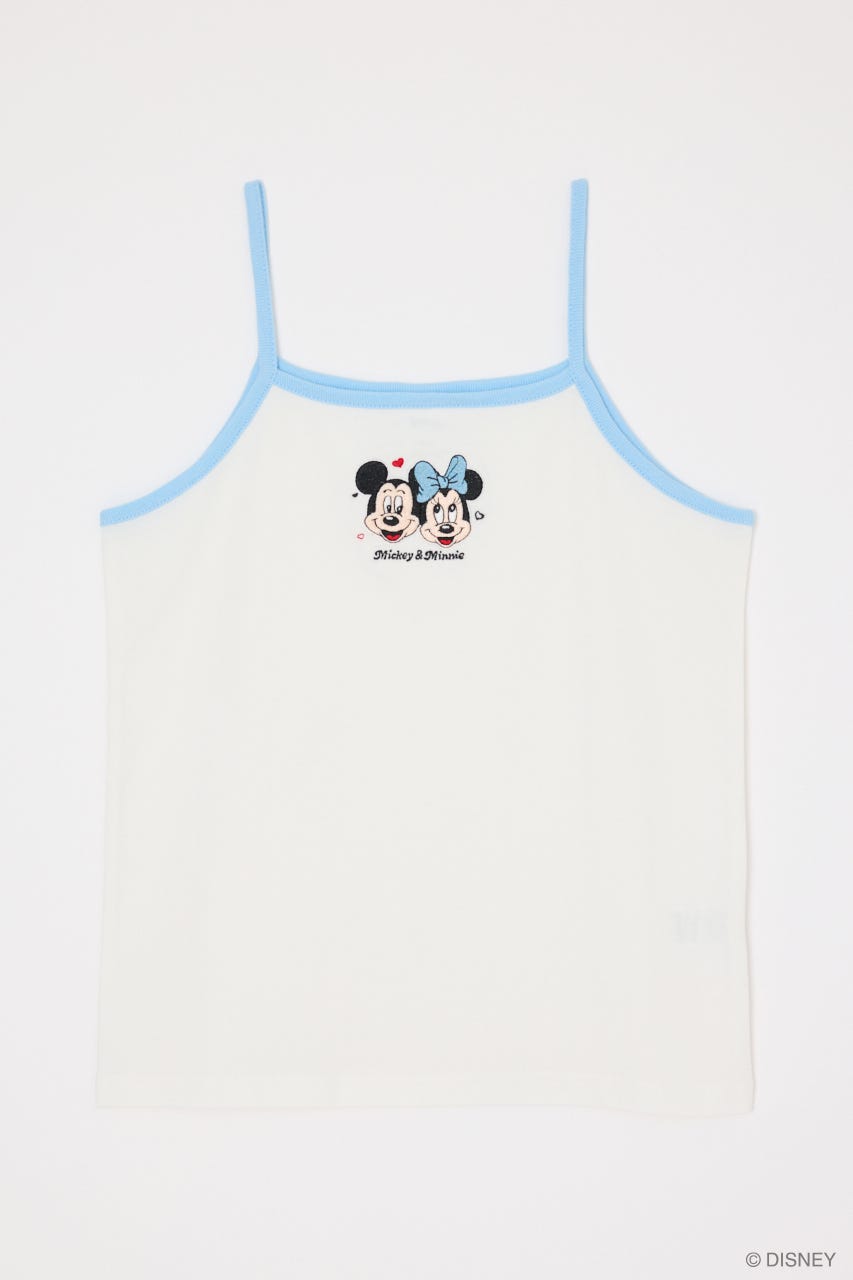 MD (M&M) HEART CAMISOLE O/WHT FREE