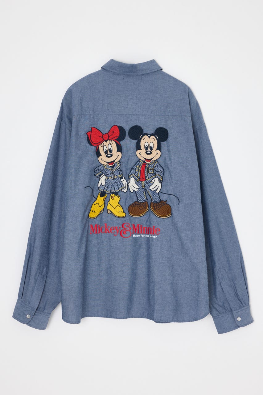 MD DENIM STYLE SH BLU FREE
