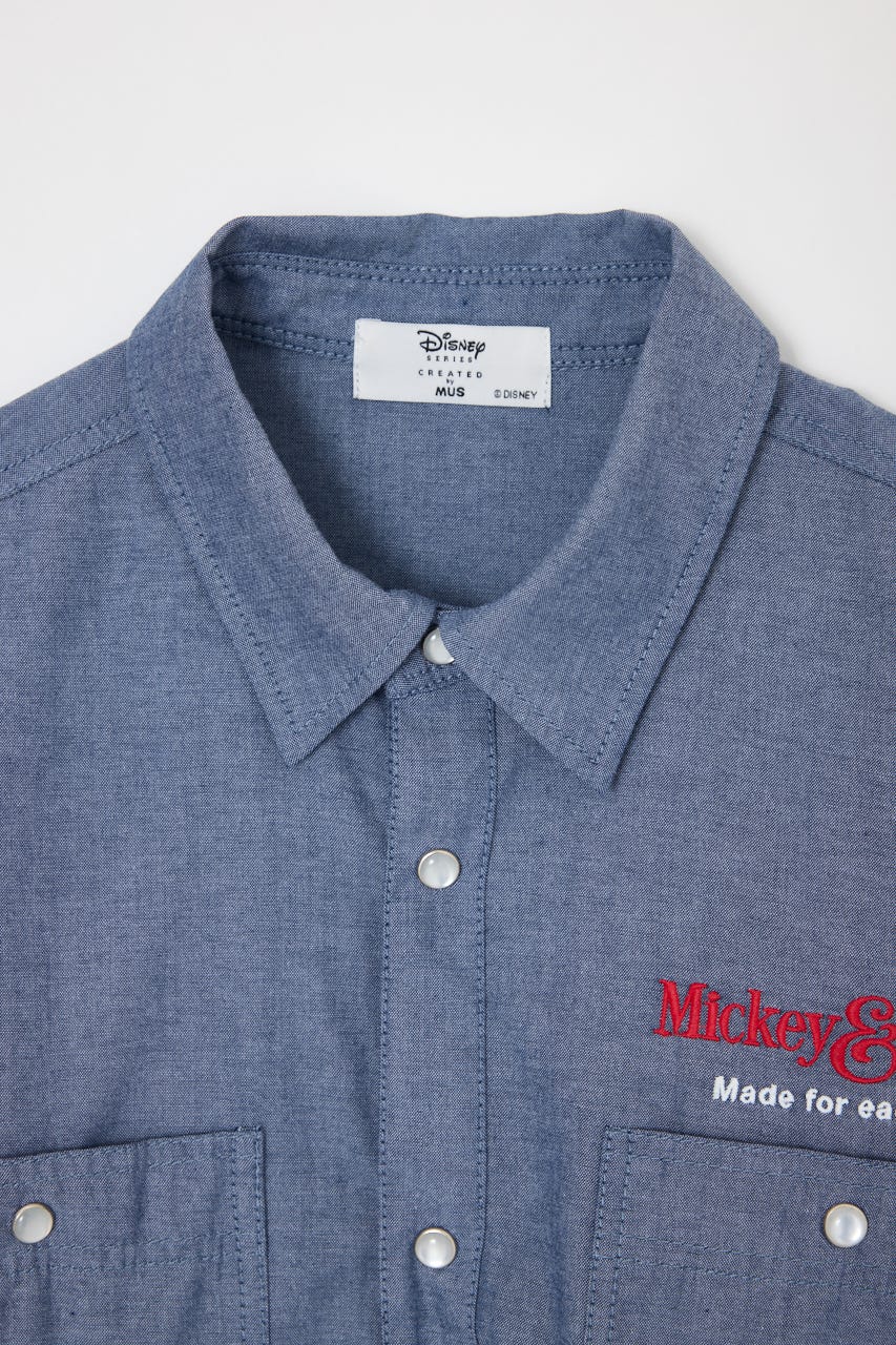 MD DENIM STYLE SH BLU FREE