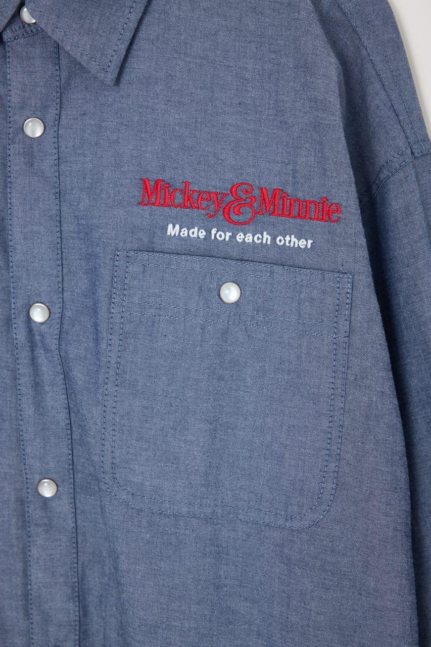 MD DENIM STYLE SH BLU FREE