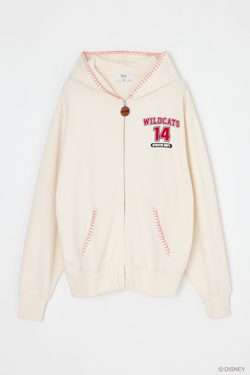 MD ZIPUP HOODIE / HSM WHT FREE