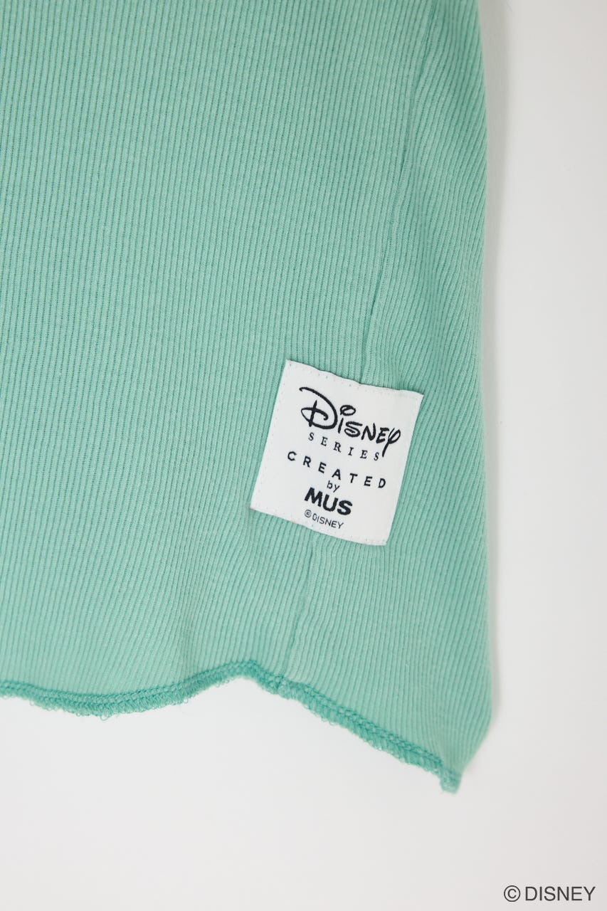 MD DENIM STYLE RAGLAN LS TSJ（MINNIE） MINT FREE