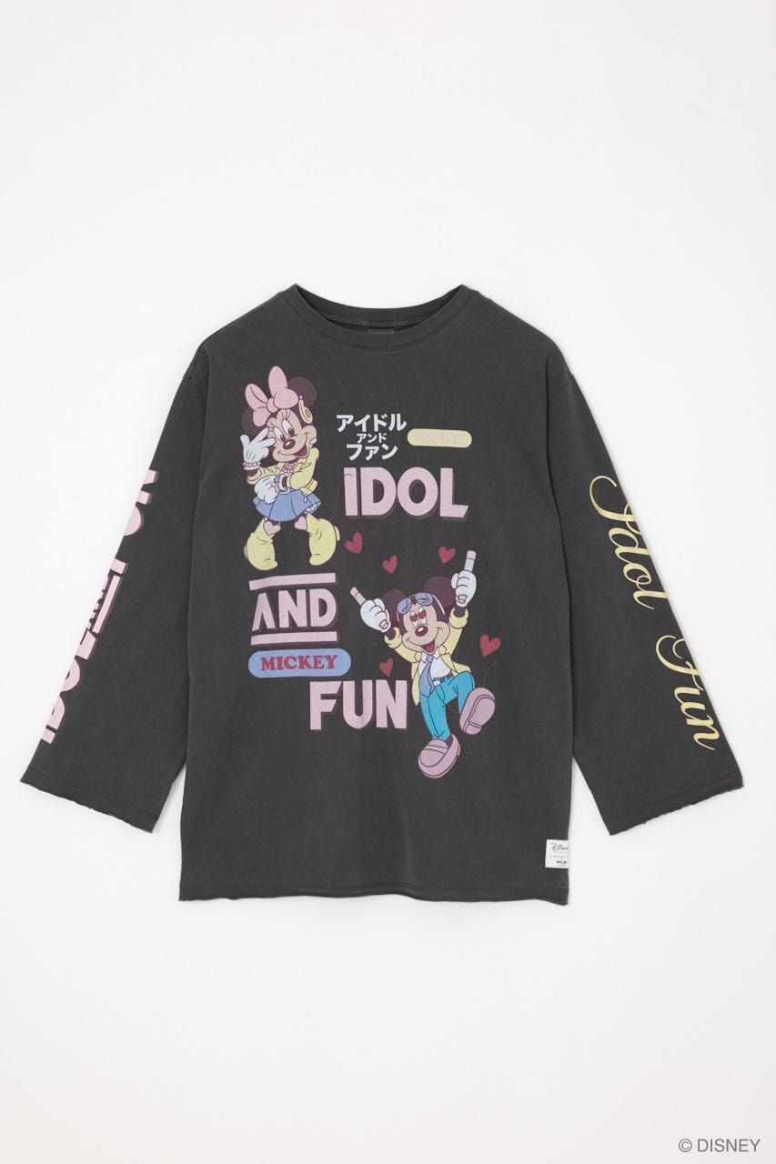 IDOL&FUN ロングスリーブTシャツ BLK FREE