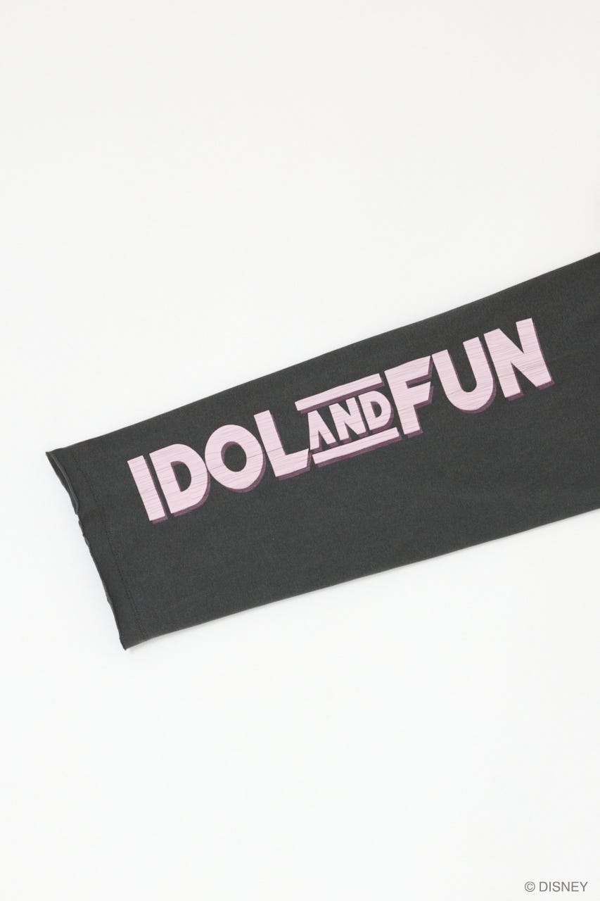 IDOL&FUN ロングスリーブTシャツ BLK FREE