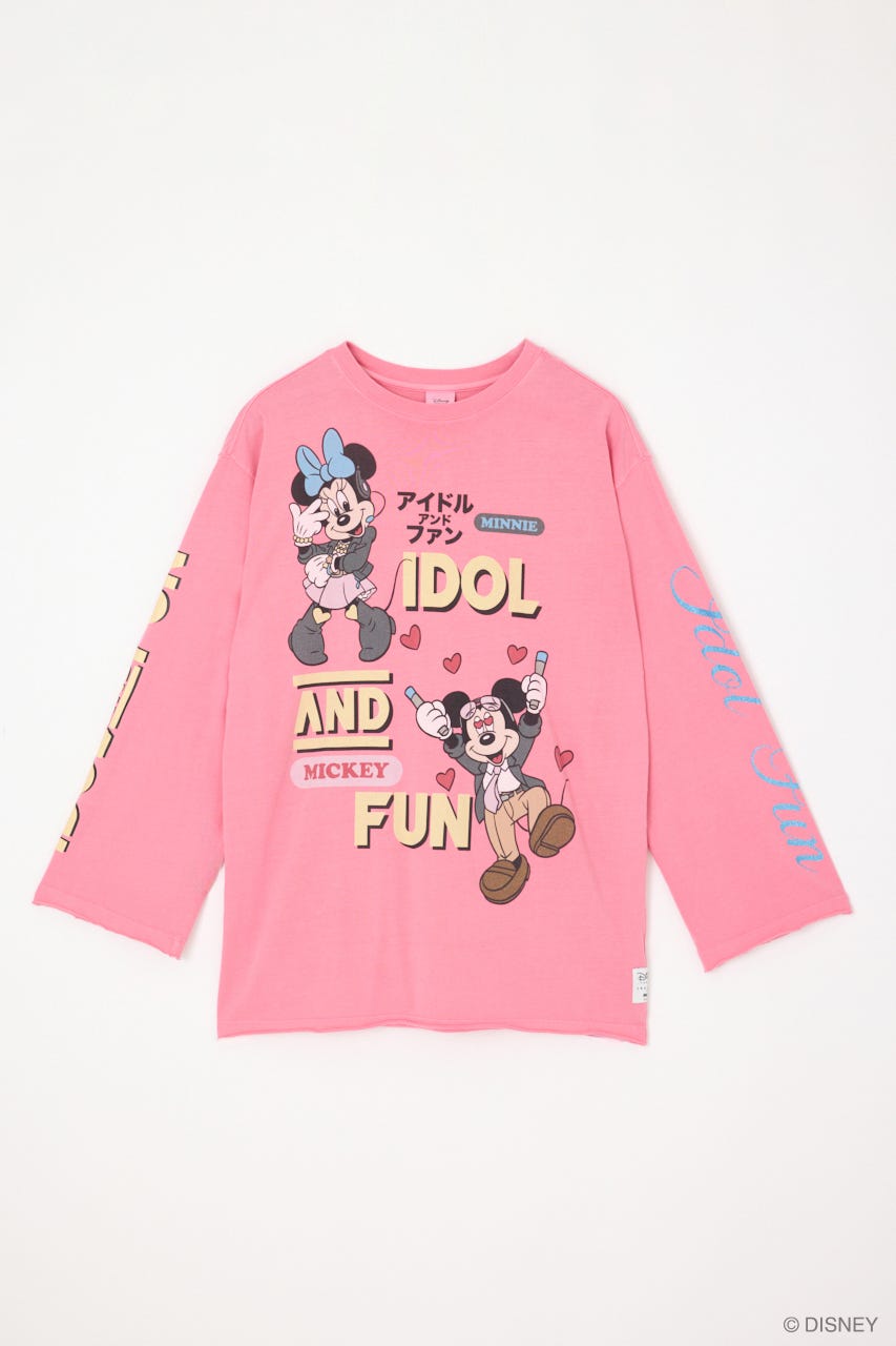 IDOL&FUN ロングスリーブTシャツ PNK FREE