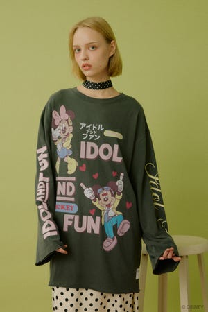 IDOL&FUN ロングスリーブTシャツ