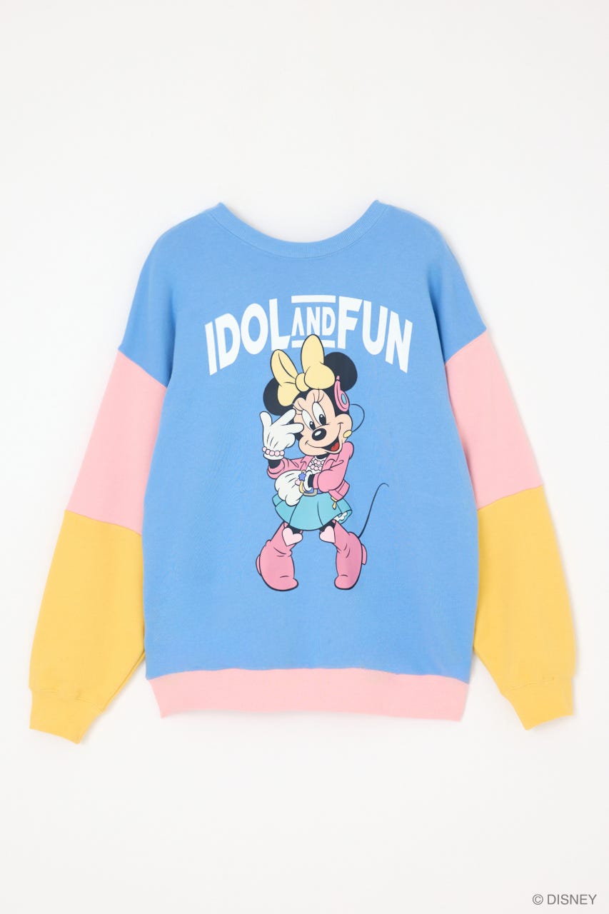 IDOL&FUN レトロ スウェット L/BLU FREE
