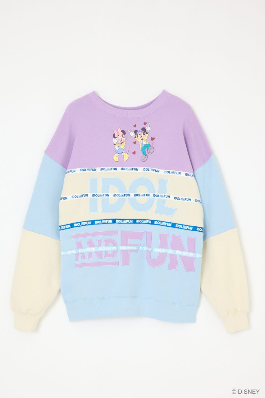 IDOL&FUN レトロ スウェット L/PUR FREE