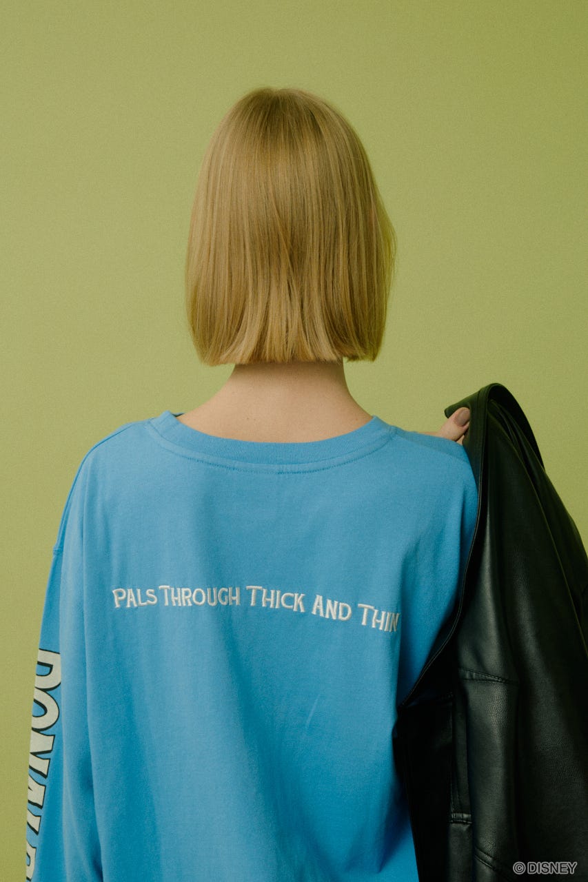 NATUVENTURE ロングスリーブTシャツ BLU FREE
