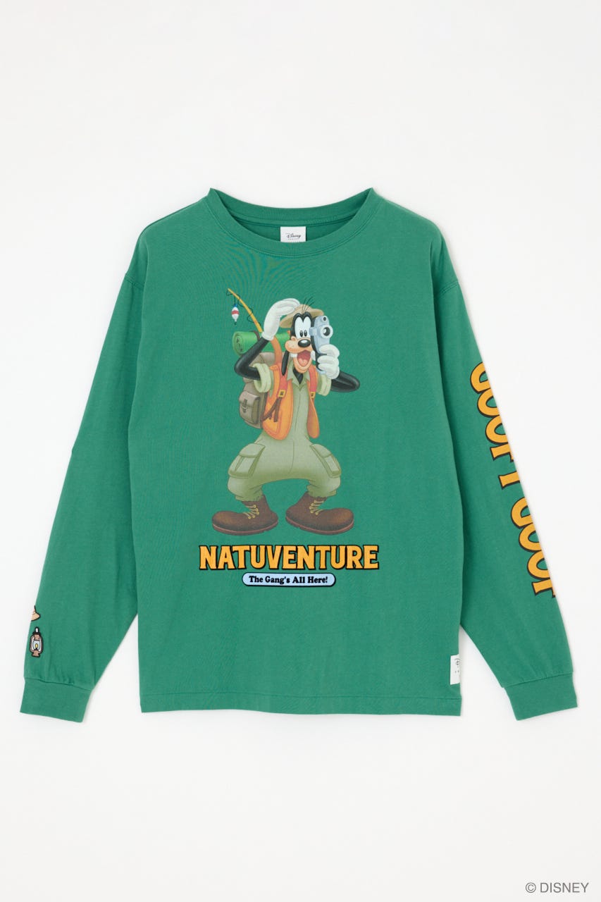 NATUVENTURE ロングスリーブTシャツ GRN FREE