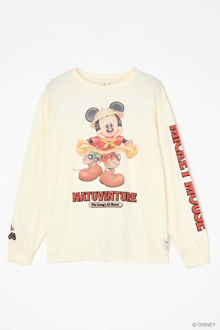 NATUVENTURE ロングスリーブTシャツ O/WHT FREE