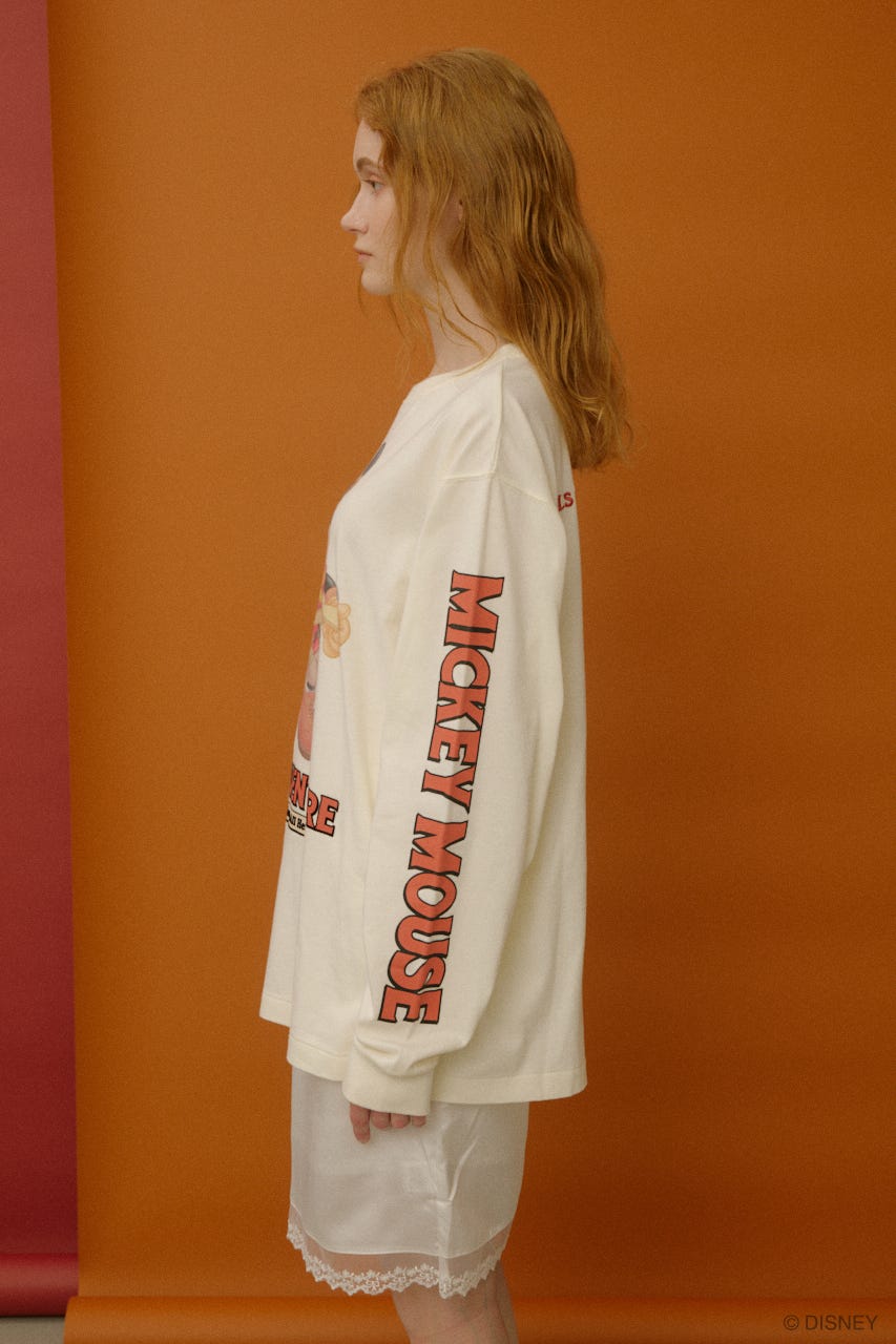 NATUVENTURE ロングスリーブTシャツ O/WHT FREE