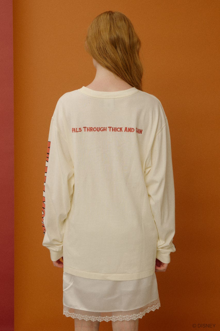 NATUVENTURE ロングスリーブTシャツ O/WHT FREE