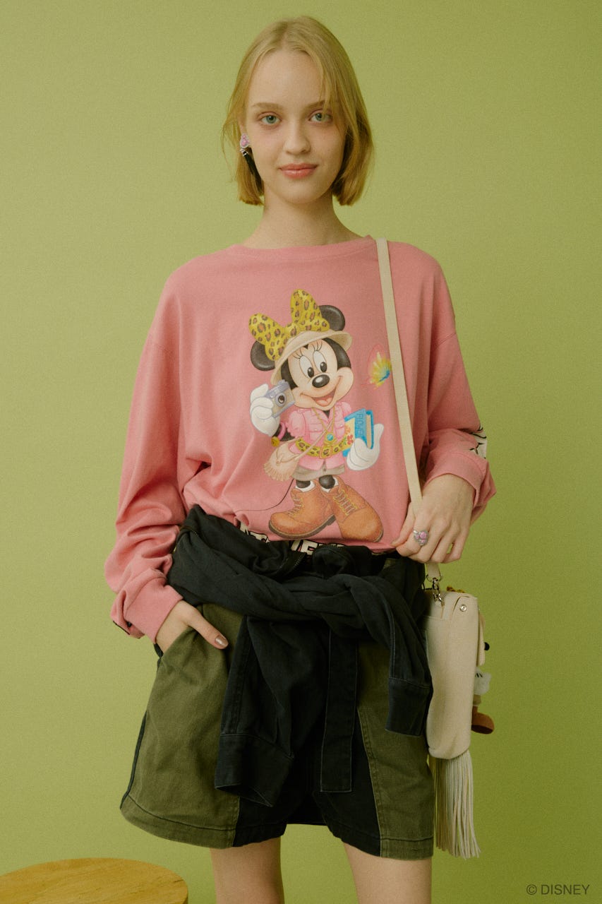 NATUVENTURE ロングスリーブTシャツ PNK FREE