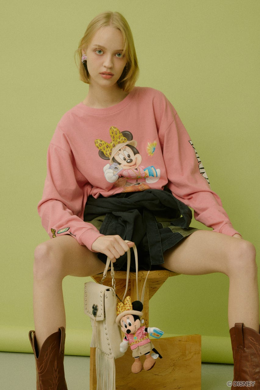 NATUVENTURE ロングスリーブTシャツ PNK FREE
