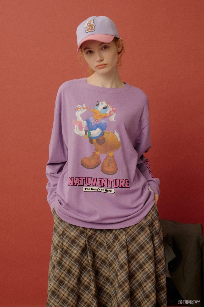 NATUVENTURE ロングスリーブTシャツ PUR FREE