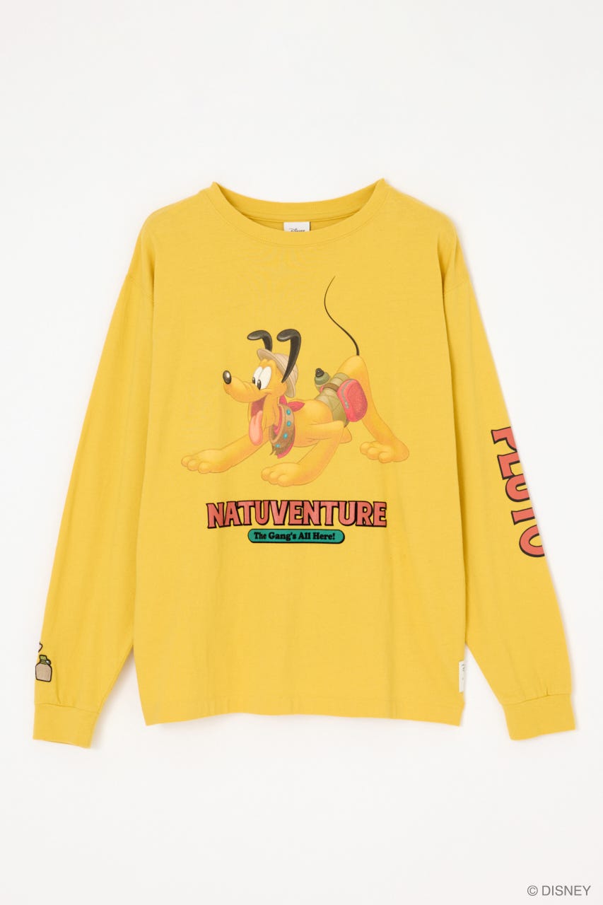 NATUVENTURE ロングスリーブTシャツ YEL FREE