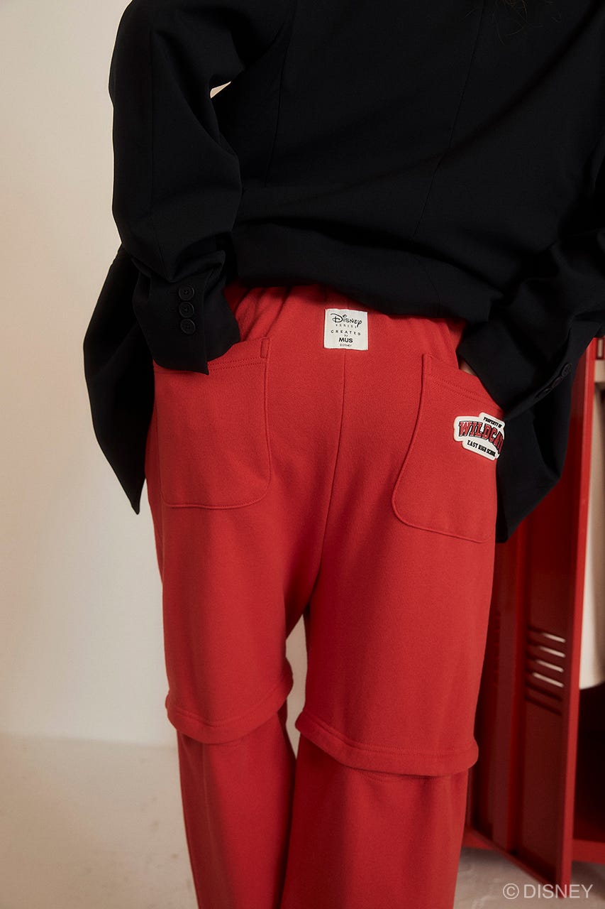 MD 2WAY SW PANTS / HSM RED FREE