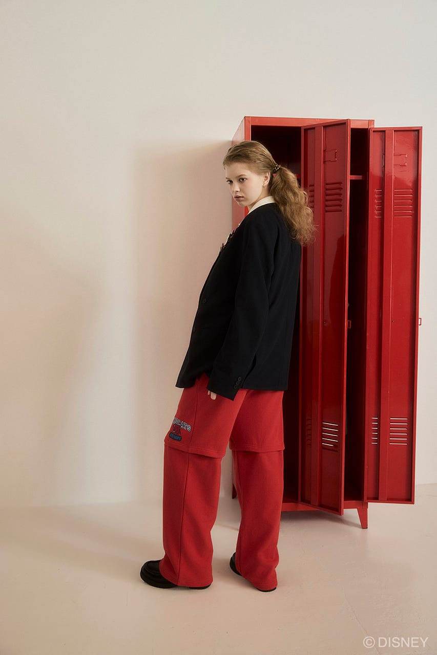 MD 2WAY SW PANTS / HSM RED FREE