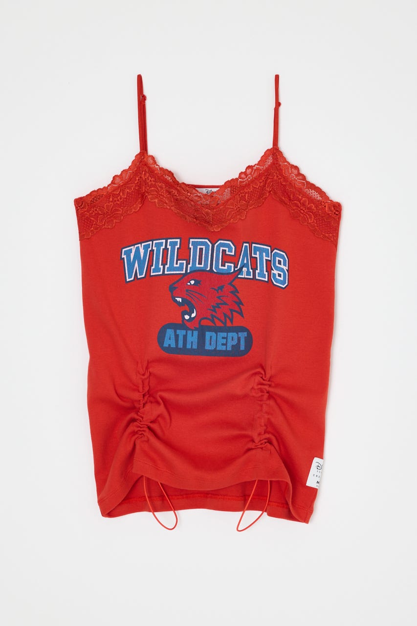 MD LACE CAMISOLE / HSM RED FREE