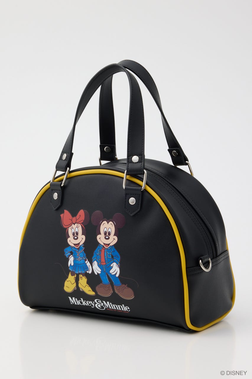 MD DENIM STYLE 2WAY BOSTON BAG BLK FREE