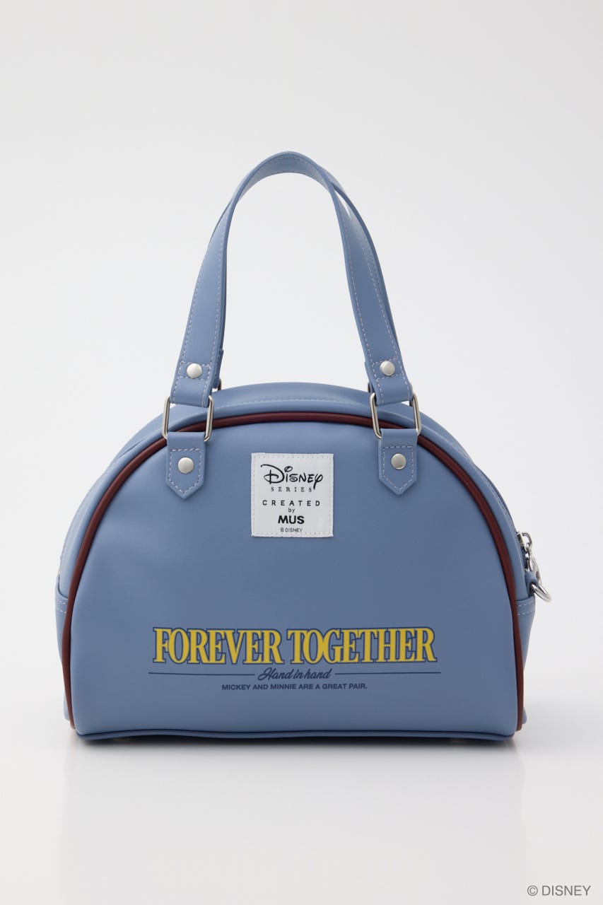MD DENIM STYLE 2WAY BOSTON BAG L/BLU FREE