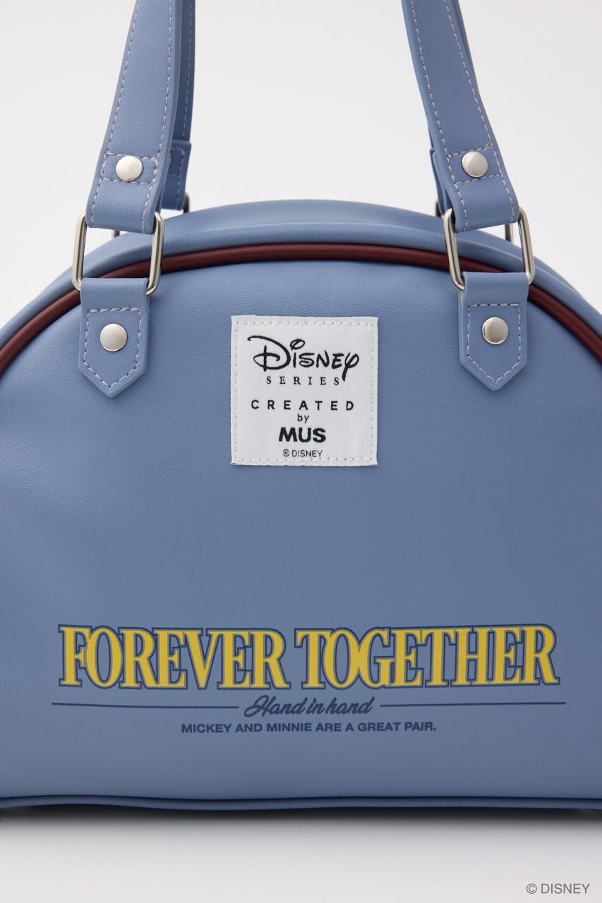 MD DENIM STYLE 2WAY BOSTON BAG L/BLU FREE