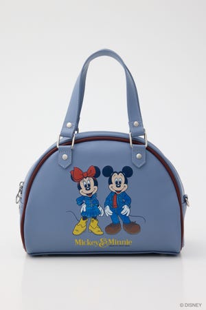 MD DENIM STYLE 2WAY BOSTON BAG