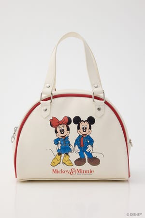 MD DENIM STYLE 2WAY BOSTON BAG