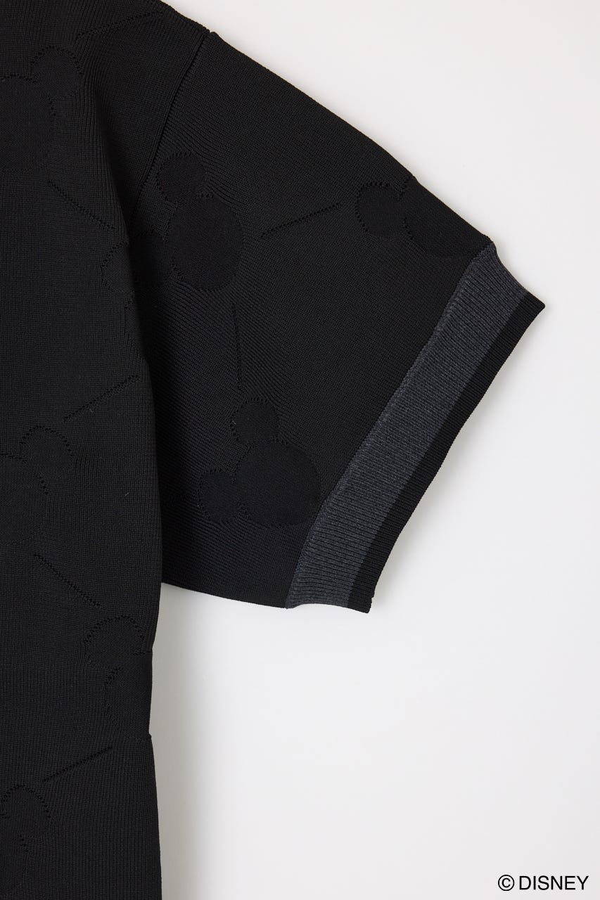 MD KNIT POLO OP / MICKEY BLK FREE