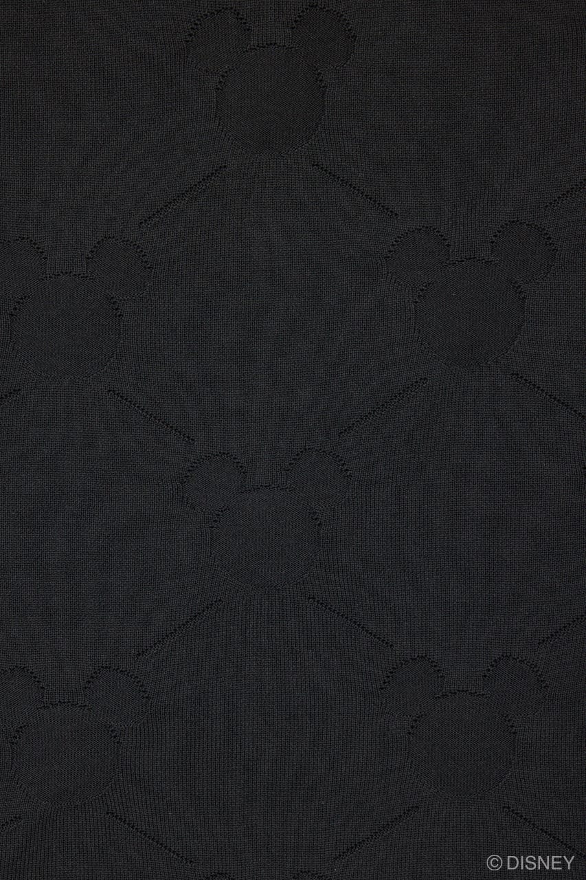 MD KNIT POLO OP / MICKEY BLK FREE