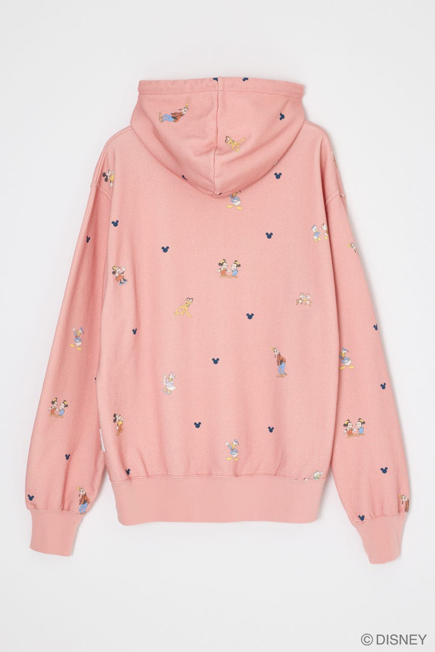 MD PALS ALLOVER HOODIE L/RED FREE