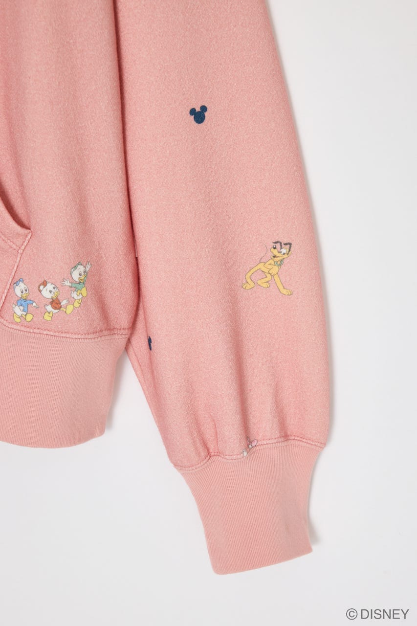 MD PALS ALLOVER HOODIE L/RED FREE