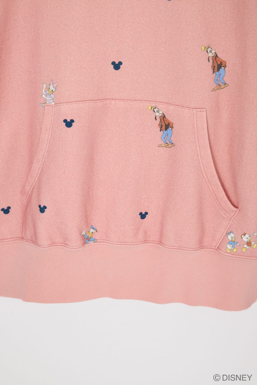 MD PALS ALLOVER HOODIE L/RED FREE