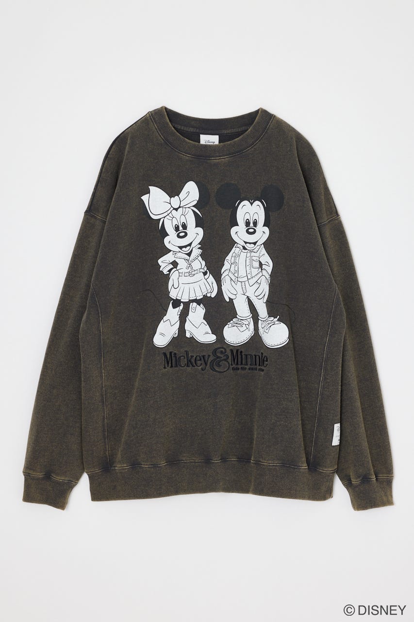 MD DENIM STYLE C/W POJ（MICKEY＆MINNIE） L/BLK FREE