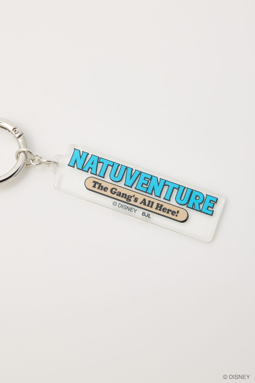 NATUVENTURE アクリルキーホルダー BLK FREE