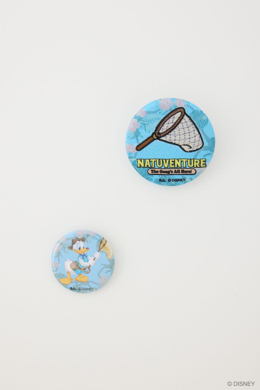 NATUVENTURE 缶バッチSET BLU FREE