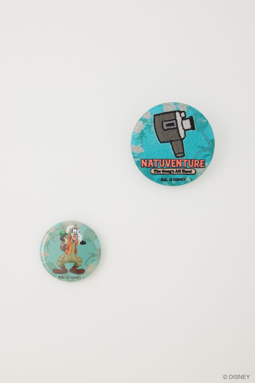 NATUVENTURE 缶バッチSET GRN FREE