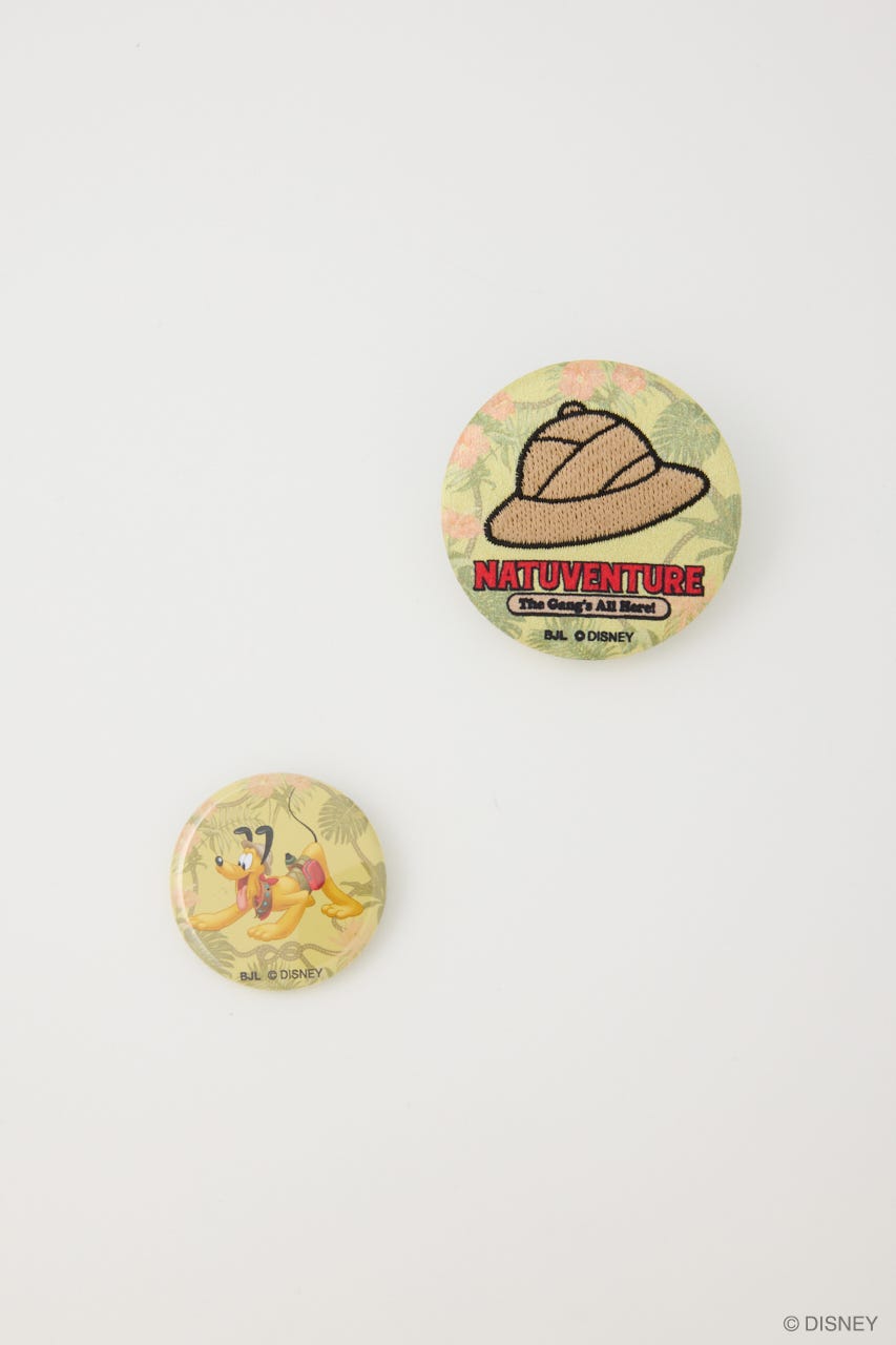 NATUVENTURE 缶バッチSET YEL FREE