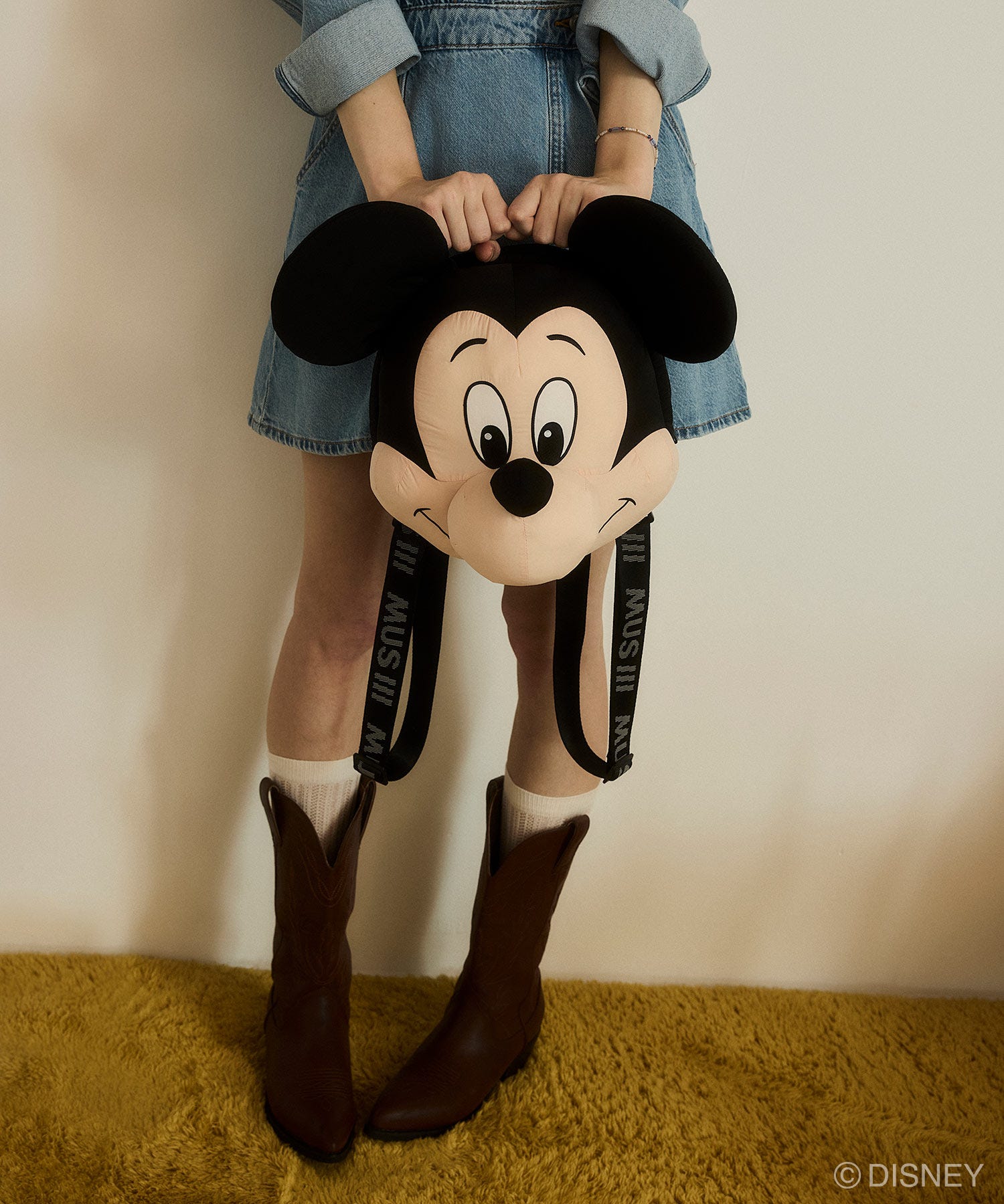 MD PLUSH PBKPK / MICKEY BLK FREE