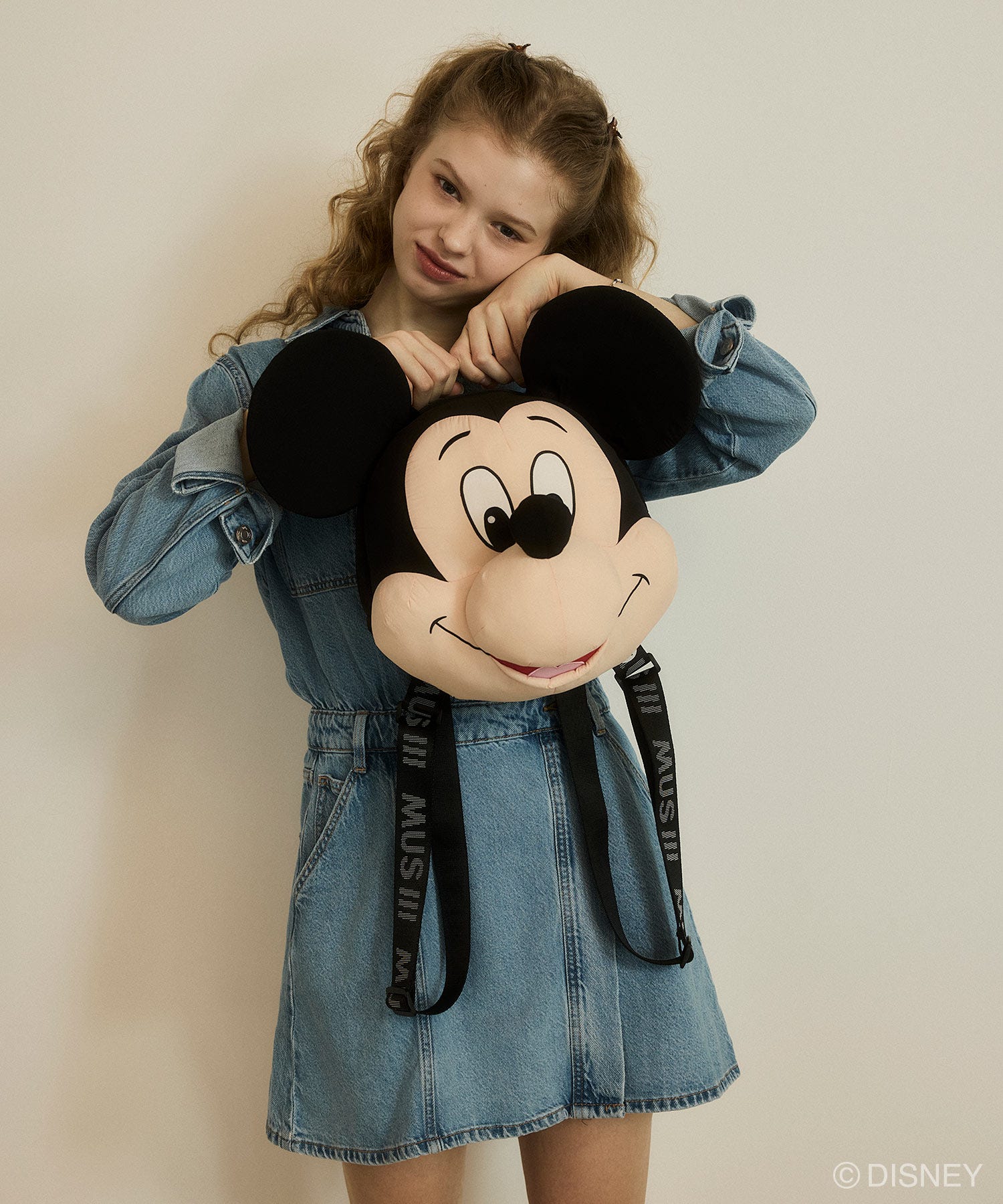 MD PLUSH PBKPK / MICKEY BLK FREE