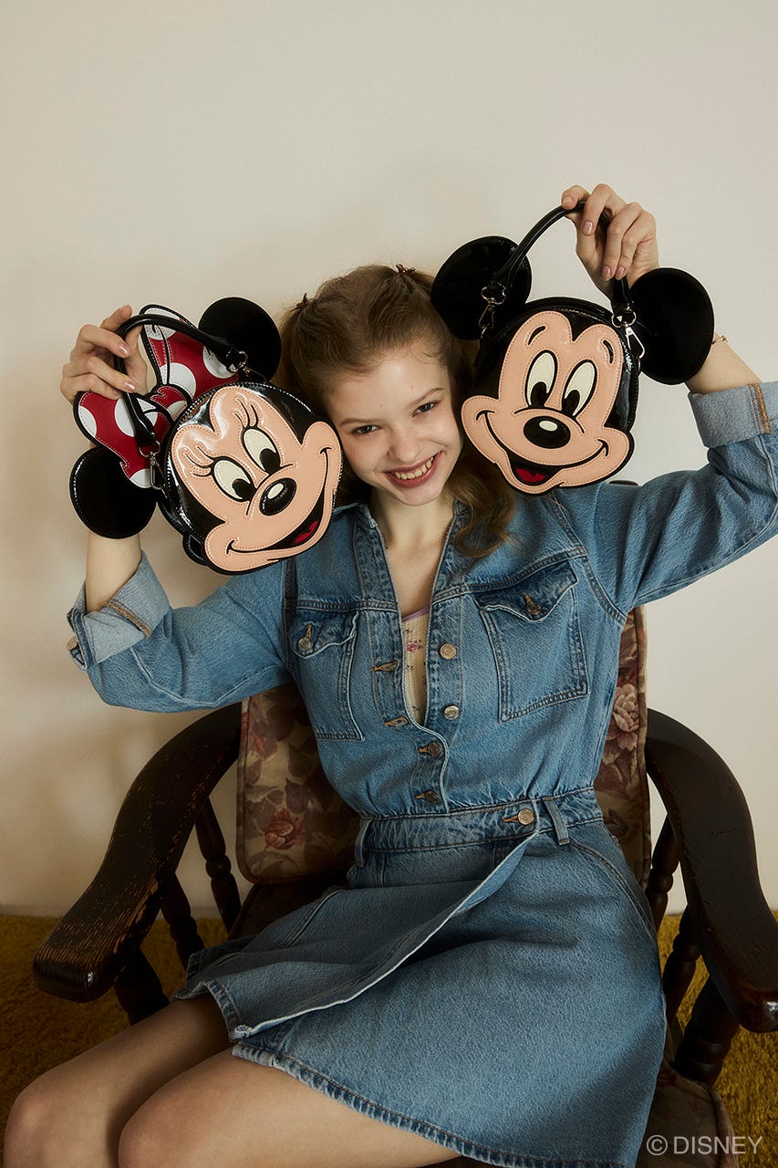 Disney SERIES CREATED by MUS | MD 2WAY FACE バッグ / MICKEY