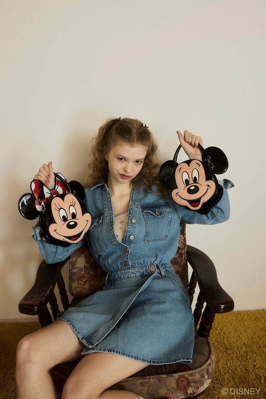 ディズニー　ミッキーマウス2WAY FACE バッグ Disney SERIES CREATED by MUS | MD 2WAY FACE バッグ / MICKEY