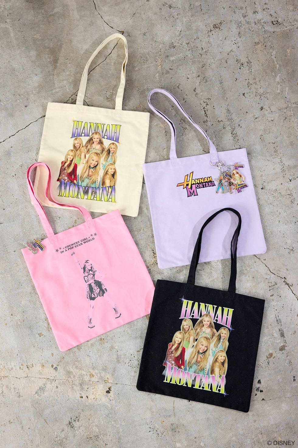 Hannah Montana トートバッグ ピンク　ハンナモンタナ Disney SERIES CREATED by MUS | MD トートバッグ / Hannah Montana