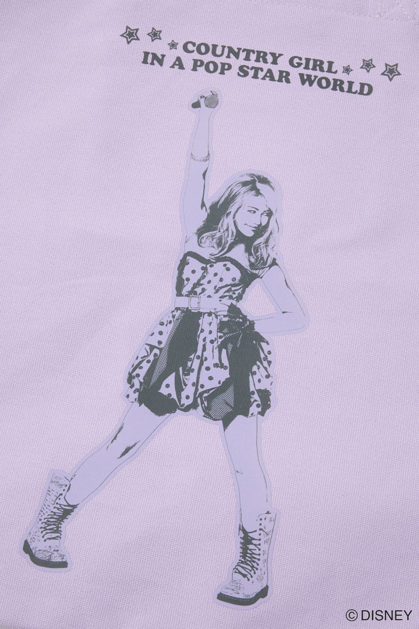 Disney SERIES CREATED by MUS | MD トートバッグ / Hannah Montana