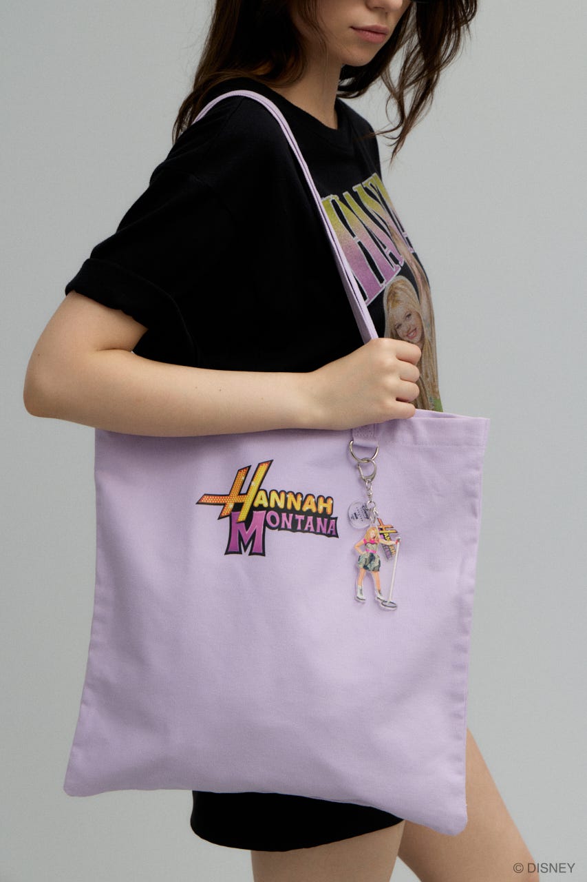 Disney SERIES CREATED by MUS | MD トートバッグ / Hannah Montana